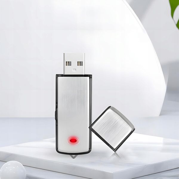 Mini Dyktafon szpiegowski podsłuch PENDRIVE ukryty rejestrator głosu USB zdjęcie 9