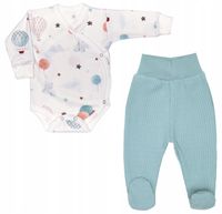 Komplet body kopertowe + półśpiochy 56 balonikcyfrowy