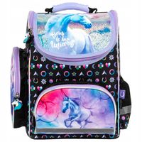 TORNISTER SZKOLNY ERGONOMICZNY DLA DZIEWCZYNKI JEDNOROŻEC DERFORM