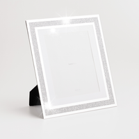 DUŻA RAMKA na zdjęcia 20x25 elegancka z PASSE PARTOUT home&you DIAMENTDUST