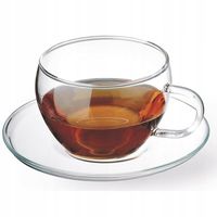 SIMAX FILIŻANKI SPODKI SZKLANE 250 ML 6/12 EL EVA