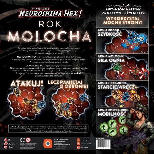 Gra Neuroshima Hex 3.0 Rok Molocha na Arena.pl