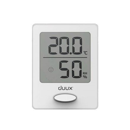 Duux Sense Hygrometer + Thermometer, White, LCD display na Arena.pl
