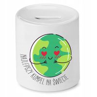 Skarbonka Dla Przyjaciela Najlepszy Na Świecie Z Nadrukiem Ze Zdjęciem