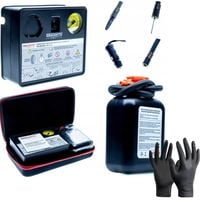 ZESTAW NAPRAWCZY DO OPON KÓŁ SZYBKIEJ NAPRAWY USZCZELNIACZ KOMPRESOR