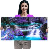 HAFT DIAMENTOWY DUŻY 50x100 Diamond Painting Mozaika Diamentowa Natura