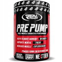 Real Pharm Pre Pump 500g Pompa Pobudzenie Przedtreningówka