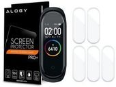 folia poliwęglanowa x5 ochronna alogy do xiaomi mi band 4