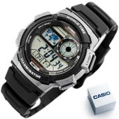 ZEGAREK MĘSKI CASIO AE-1000W 1BVDF (zd073g) - WORLD TIME