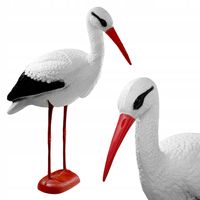Figura figurka Ogrodowa Ozdoba Bocian Stojący 78cm