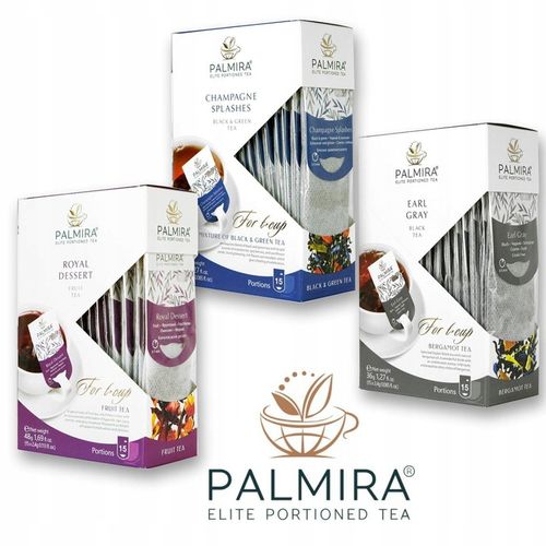 Zestaw deluxe herbat "Wiosenny" Earl Gray Champagne splashes Royal dessert na Arena.pl