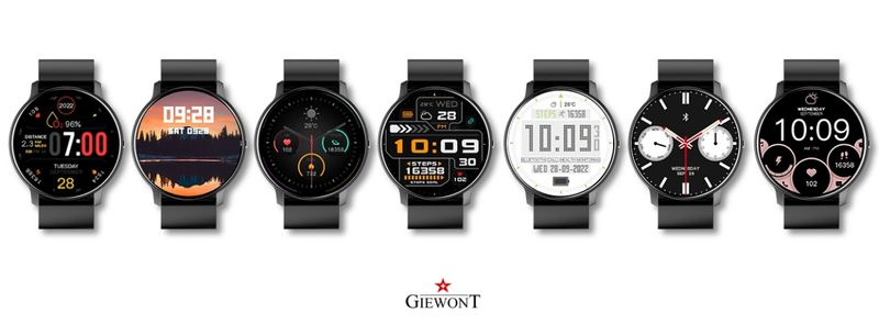 Smartwatch Giewont GW120-2 PRO Czarny zdjęcie 9