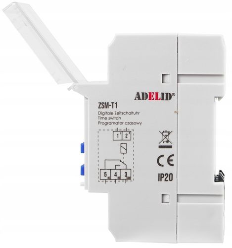 PROGRAMATOR CZASOWY WŁĄCZNIK WYŁĄCZNIK LCD CYFROWY HARMONOGRAM 7 DNI 10 UST na Arena.pl