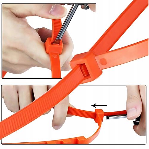 Opaski Zaciskowe na Kola Antyposlizgowe Opaski na Kola Zimowe Wielorazowe na Arena.pl