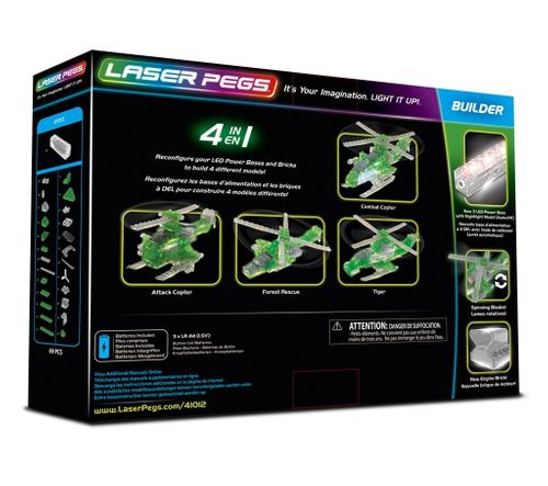 Laser Pegs 4 in 1 Combat Copter na Arena.pl