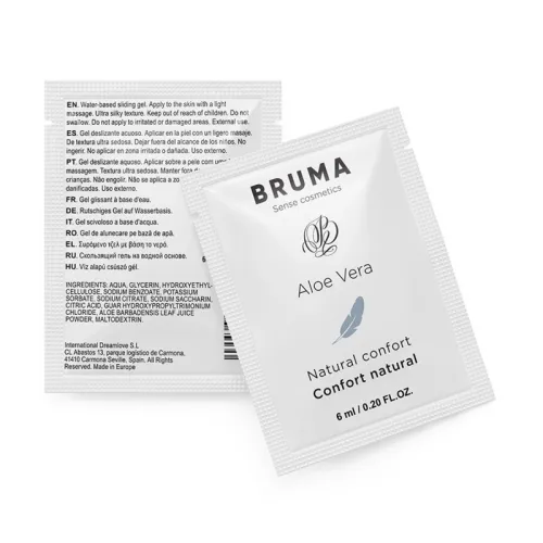 bruma aloe vera żel nawilżający intymny 6 ml - naturalny komfort na Arena.pl