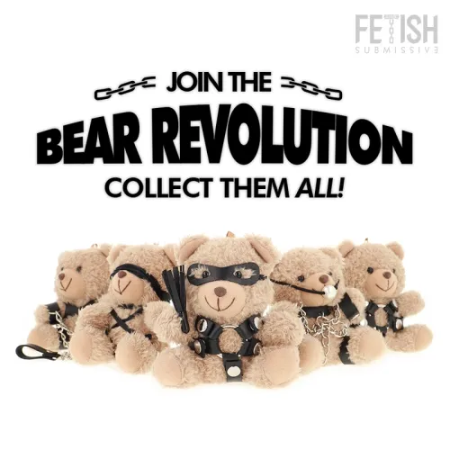 fetish submissive ted teddy bear model 2 - kolekcjonerski pluszak na Arena.pl