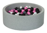 Suchy basen dla dziecka z piłeczkami 300szt RÓŻNE KOLORY PIŁEK MEGA ZESTAW