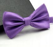 Muszka MUCHA MĘSKA fioletowa lawendowa