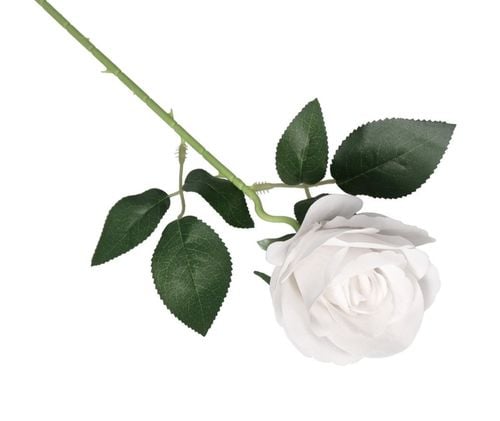 RÓŻA WELUROWA JAK ŻYWA SZTUCZNE KWIATY RÓŻE 50CM na Arena.pl