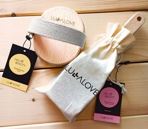 LULLALOVE SZCZOTKA DO MASAŻU CIAŁA NA SUCHO TAMPICO KLASYK OWALNA OSTRA na Arena.pl