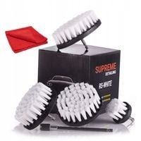 SZCZOTKA DO PRANIA TAPICERKI ZESTAW NA WKRĘTARKĘ