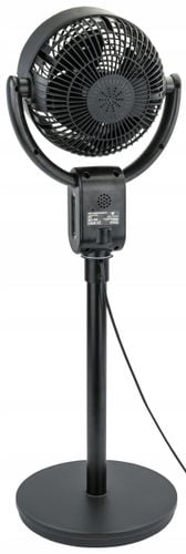 WENTYLATOR PODŁOGOWY WIATRAK STOJĄCY TIMER REGULACJA NACHYLENIA PILOT 50W na Arena.pl