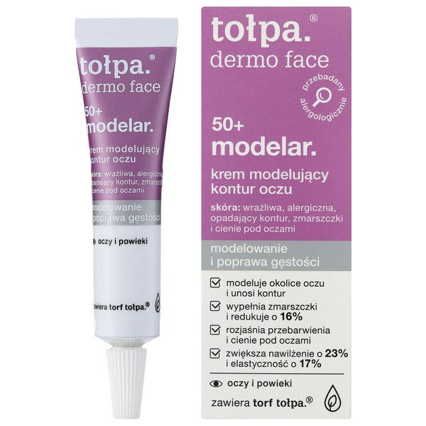 TOŁPA Dermo Face Modelar 50+ Krem modelujący kontur oczu 10 ml zdjęcie 1