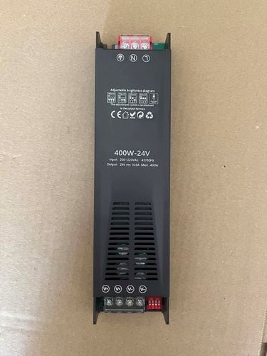 Transformator ściemnialny zasilacz do taśm LED, lamp 400 W 24 V Shine Plus na Arena.pl