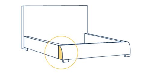 Łóżko Tapicerowane VICKI 160x200 na Arena.pl