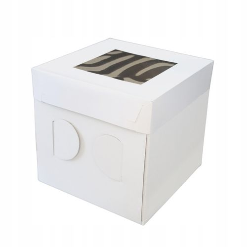 Pudełko Karton na TORT z Okienkiem 5 szt. 25x25x25 na Arena.pl