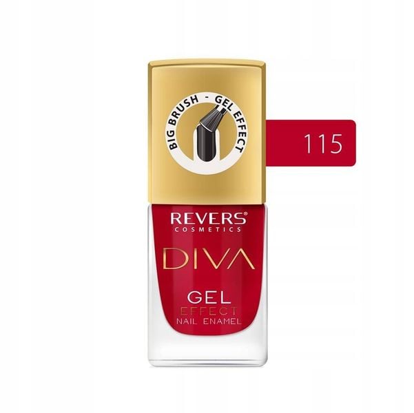 r nail polish diva gel effect 115 tips zdjęcie 1