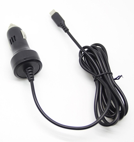 SOLIDNA ŁADOWARKA SAMOCHODOWA 2,5m USB typu C 2,4A na Arena.pl