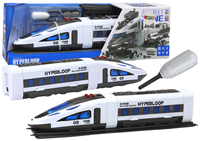 ZESTAW KOLEJOWY Z DŹWIĘKAMI I ŚWIATŁEM DO SKRĘCANIA