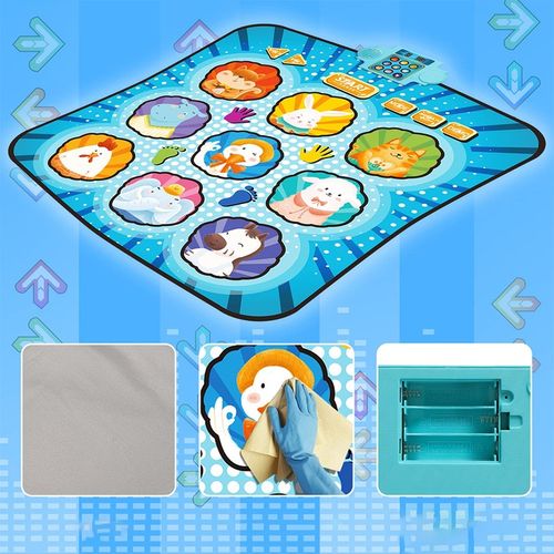 INTERAKTYWNA MATA DO TAŃCZENIA GRA ZRĘCZNOŚCIOWA TANECZNA MUZYCZNA 4TRYBAMI na Arena.pl