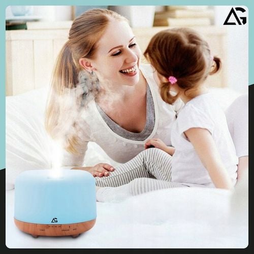 NAWILŻACZ POWIETRZA LAMPKA NOCNA DO SYPIALNI DLA DZIECI DYFUZOR na Arena.pl