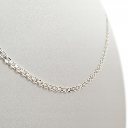 SREBRNY ŁAŃCUSZEK BISMARK 50cm/3mm pr 925 PREZENT na Arena.pl