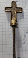krzyżyk metalowy na urnę urny 4,5 cm  - 10 szt