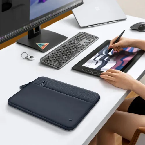 torba tech-protect sleeve na laptopa 15-16 - niebieska na Arena.pl