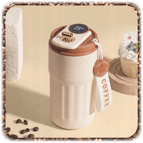 Kubek Termiczny Termos Kawa Herbata Wyświetlacz LED temperatura na Arena.pl