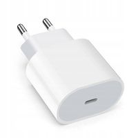 Ładowarka 20W PD Zestaw do iPhone Kabel Lightning Biała Szybkie Ładowanie