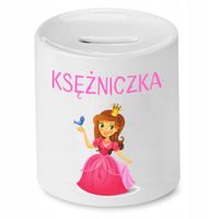Skarbonka Dla Dzieci Mała Syrenka Prezent Z Nadrukiem Ze Zdjęciem
