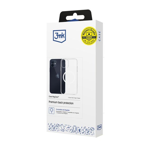Apple iPhone 12/12 Pro - 3mk Clear MagCase zdjęcie 8