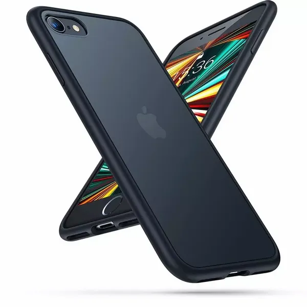 Mattfit iphone 7 / 8 / se 2020 / 2022 black zdjęcie 1