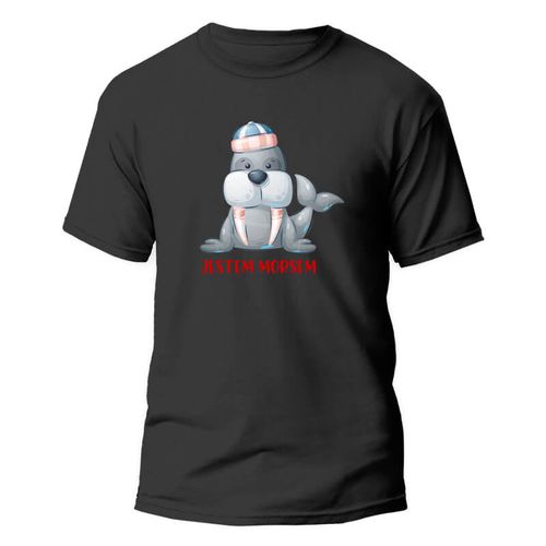 Koszulka z kolorowym nadrukiem - JESTEM MORSEM XL na Arena.pl