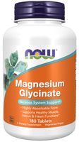 NOW FOODS Magnesium Glycinate (180 tabl.)