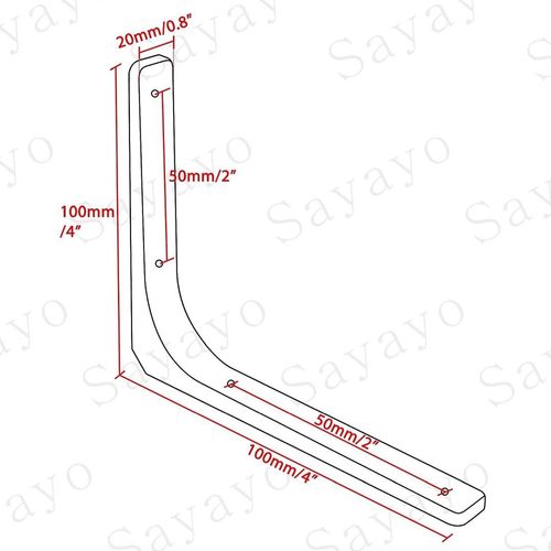 Wspornik ścienny pod półkę czarny mat 4 szt na Arena.pl