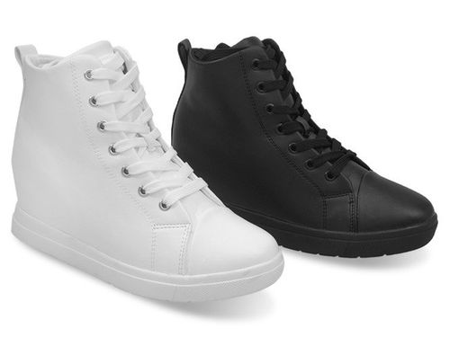 MODNE PROSTE SNEAKERSY GFA97 BIAŁY 40 na Arena.pl