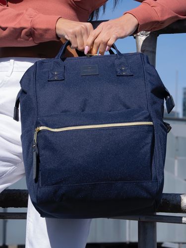 plecak materiałowy ptn alfa-6010 navy na Arena.pl