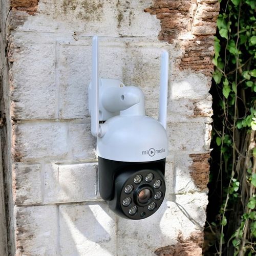 KAMERA ZEWNĘTRZNA OBROTOWA IP WiFi DO MONITORINGU 4X ZOOM ULTRA HD DETEKCJA na Arena.pl